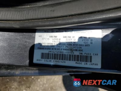 Zdjęcie 12 z 12 samochodu: 2016 MAZDA 6 VIN:JM1GJ1U58G1441693 - miniatura