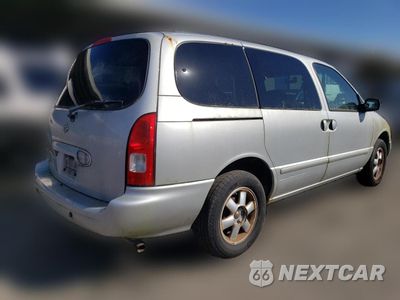 Trzecie zdjęcie samochodu z tyłu: 2002 NISSAN QUEST GXE VIN:4N2ZN15T82D813774 - miniatura