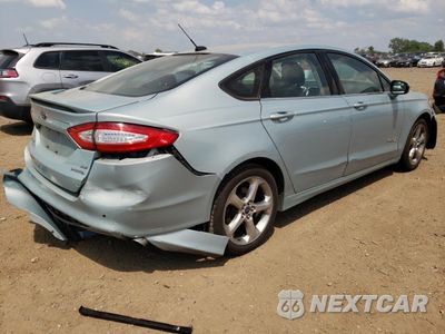 Trzecie zdjęcie samochodu z tyłu: 2013 FORD FUSION SE HYBRID VIN:3FA6P0LU7DR206996 - miniatura