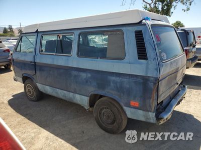 Drugie zdjęcie samochodu z przodu: 1983 VOLKSWAGEN VANAGON BUS VIN:WV2YB0250DH113395 - miniatura