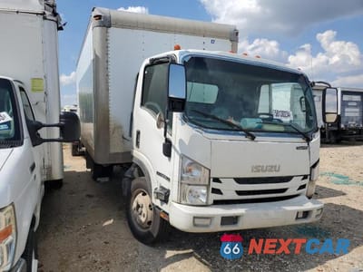 Czwarte zdjęcie samochodu z boku: 2017 ISUZU NPR HD VIN:54DC4W1B0HS802516 - miniatura