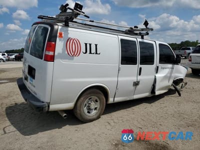 Trzecie zdjęcie samochodu z tyłu: 2017 CHEVROLET EXPRESS G2500 VIN:1GCWGAFF7H1339156 - miniatura