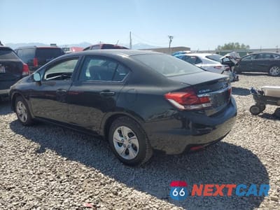 Drugie zdjęcie samochodu z przodu: 2013 HONDA CIVIC LX VIN:19XFB2F52DE216545 - miniatura