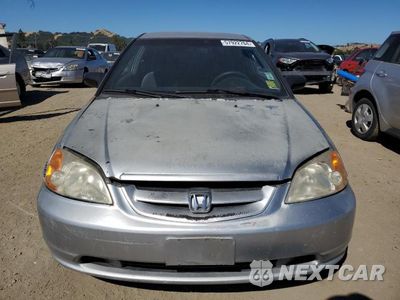 Piąte zdjęcie samochodu w środku: 2002 HONDA CIVIC LX VIN:1HGEM22562L082513 - miniatura