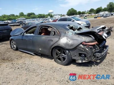 Drugie zdjęcie samochodu z przodu: 2022 MERCEDES-BENZ S 580 4MATIC VIN:W1K6G7GB5NA067402 - miniatura
