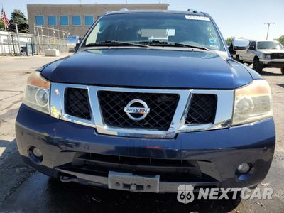 Piąte zdjęcie samochodu w środku: 2011 NISSAN ARMADA PLATINUM VIN:5N1BA0NE0BN602635 - miniatura
