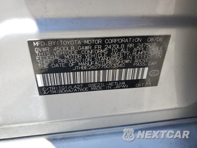 Zdjęcie 14 z 14 samochodu: 2007 LEXUS IS 350 VIN:JTHBE262775013340 - miniatura