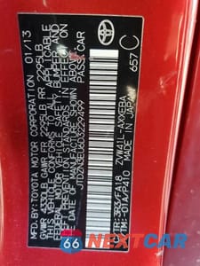 Zdjęcie 12 z 12 samochodu: 2013 TOYOTA PRIUS V VIN:JTDZN3EU6D3229499 - miniatura