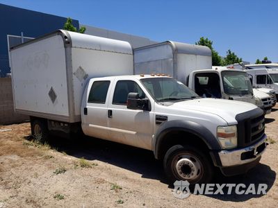 Czwarte zdjęcie samochodu z boku: 2008 FORD F550 SUPER DUTY VIN:1FDAW56R18ED00288 - miniatura