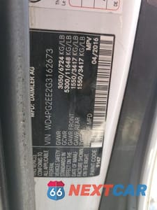 Zdjęcie 13 z 13 samochodu: 2016 MERCEDES BENZ METRIS VIN:WD4PG2EE2G3162673 - miniatura
