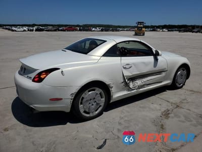 Trzecie zdjęcie samochodu z tyłu: 2002 LEXUS SC 430 VIN:JTHFN48YX20002613 - miniatura