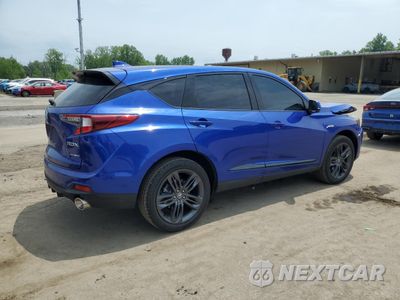Trzecie zdjęcie samochodu z tyłu: 2024 ACURA RDX A-SPEC VIN:5J8TC2H66RL025555 - miniatura