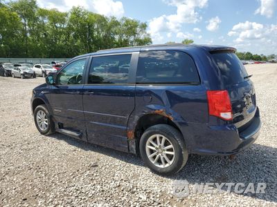 Drugie zdjęcie samochodu z przodu: 2013 DODGE GRAND CARAVAN SXT VIN:2C7WDGCG8DR731693 - miniatura
