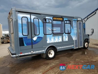 Trzecie zdjęcie samochodu z tyłu: 2022 FORD ECONOLINE E450 SUPER DUTY CUTAWAY VAN VIN:1FDFE4FN8NDC37756 - miniatura