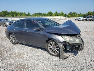Czwarte zdjęcie samochodu z boku: 2014 HONDA ACCORD SPORT VIN:1HGCR2F53EA015239 - miniatura