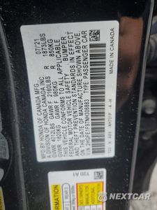 Zdjęcie 13 z 14 samochodu: 2022 HONDA CIVIC TOURING VIN:2HGFE1F97NH306883 - miniatura