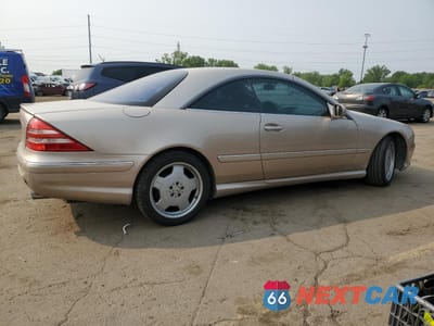 Trzecie zdjęcie samochodu z tyłu: 2001 MERCEDES-BENZ CL 55 AMG VIN:WDBPJ73JX1A012174 - miniatura