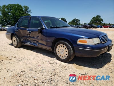 Czwarte zdjęcie samochodu z boku: 2004 FORD CROWN VICTORIA POLICE INTERCEPTOR VIN:2FAFP71WX4X175595 - miniatura