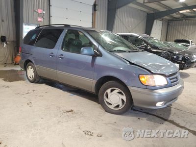 Czwarte zdjęcie samochodu z boku: 2002 TOYOTA SIENNA LE VIN:4T3ZF13C42U437712 - miniatura