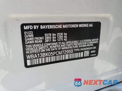 Zdjęcie 12 z 14 samochodu: 2023 BMW M550XI VIN:WBA13BK05PCM72950 - miniatura