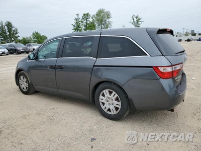 Drugie zdjęcie samochodu z przodu: 2013 HONDA ODYSSEY LX VIN:5FNRL5H29DB011653 - miniatura