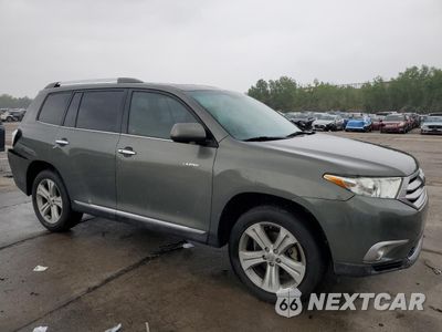 Czwarte zdjęcie samochodu z boku: 2012 TOYOTA HIGHLANDER LIMITED VIN:5TDYK3EH5CS067661 - miniatura