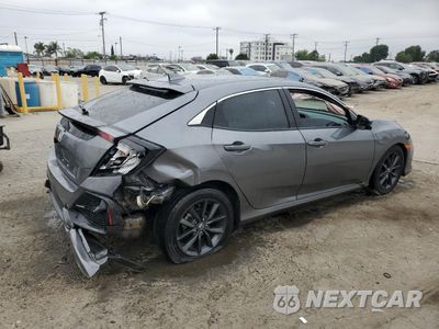 Trzecie zdjęcie samochodu z tyłu: 2021 HONDA CIVIC EX VIN:SHHFK7H67MU403405 - miniatura