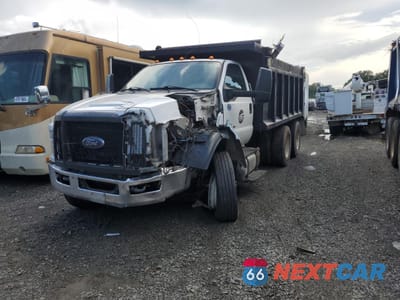 Drugie zdjęcie samochodu z przodu: 2018 FORD F750 SUPER DUTY VIN:1FDXF7DE3JDF00896 - miniatura