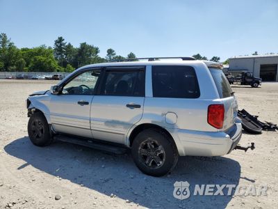 Drugie zdjęcie samochodu z przodu: 2005 HONDA PILOT EXL VIN:2HKYF18755H564083 - miniatura