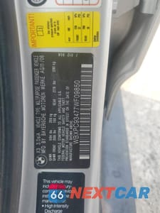 Zdjęcie 13 z 13 samochodu: 2007 BMW X3 3.0SI VIN:WBXPC93477WF09850 - miniatura