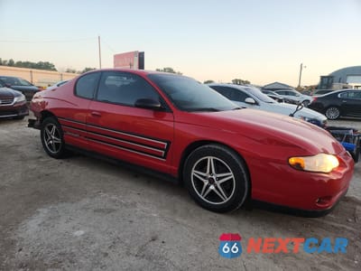Czwarte zdjęcie samochodu z boku: 2004 CHEVROLET MONTE CARLO SS SUPERCHARGED VIN:2G1WZ151249370751 - miniatura