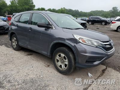 Czwarte zdjęcie samochodu z boku: 2016 HONDA CR-V LX VIN:5J6RM4H38GL115658 - miniatura
