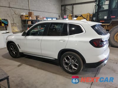 Drugie zdjęcie samochodu z przodu: 2022 BMW X3 XDRIVE30I VIN:5UX53DP03N9M81292 - miniatura