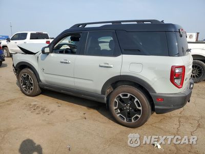 Drugie zdjęcie samochodu z przodu: 2022 FORD BRONCO SPORT OUTER BANKS VIN:3FMCR9C66NRD12026 - miniatura