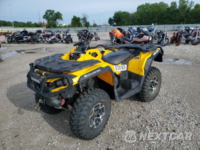 Drugie zdjęcie samochodu z przodu: 2015 CAN-AM OUTLANDER MAX 1000 XT VIN:3JBLPAP21FJ001268 - miniatura