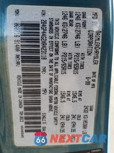 Zdjęcie 13 z 15 samochodu: 1999 DODGE GRAND CARAVAN SE VIN:2B4GP44G2XR423118 - miniatura