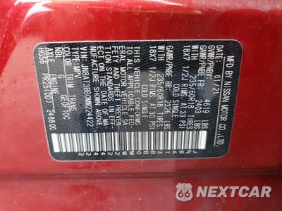 Zdjęcie 12 z 14 samochodu: 2021 NISSAN ROGUE SV VIN:JN8AT3BB0MW224422 - miniatura