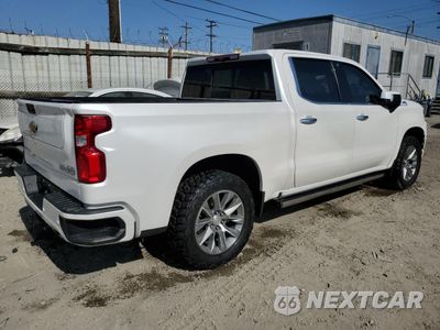 Trzecie zdjęcie samochodu z tyłu: 2022 CHEVROLET SILVERADO LTD K1500 HIGH COUNTRY VIN:1GCUYHED9NZ200057 - miniatura