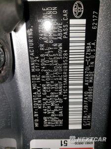 Zdjęcie 12 z 12 samochodu: 2024 TOYOTA CAMRY LE VIN:4T1C11AK6RU895284 - miniatura