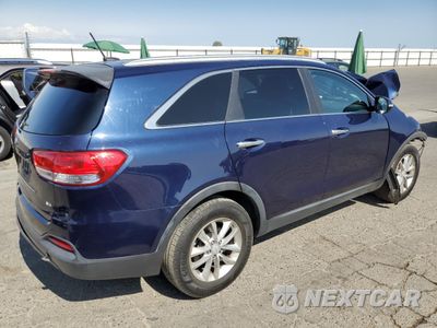 Trzecie zdjęcie samochodu z tyłu: 2016 KIA SORENTO LX VIN:5XYPG4A55GG147611 - miniatura