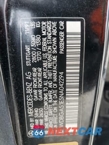 Zdjęcie 12 z 12 samochodu: 1992 MERCEDES-BENZ 500 SEL VIN:WDBGA51E5NA042294 - miniatura
