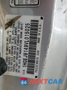 Zdjęcie 13 z 13 samochodu: 1997 HONDA CIVIC EX VIN:1HGEJ8149VL015025 - miniatura