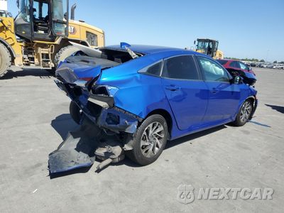 Trzecie zdjęcie samochodu z tyłu: 2017 HONDA CIVIC EX VIN:19XFC2F72HE232703 - miniatura