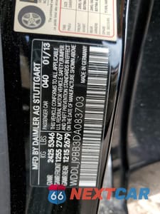 Zdjęcie 12 z 14 samochodu: 2013 MERCEDES-BENZ CLS 550 4MATIC VIN:WDDLJ9BB3DA083703 - miniatura
