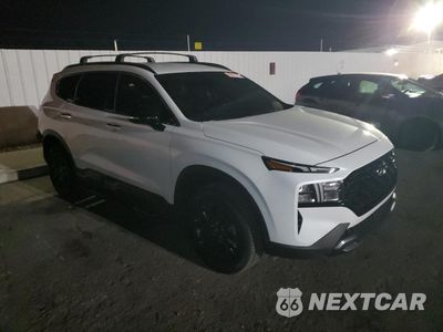 Czwarte zdjęcie samochodu z boku: 2023 HYUNDAI SANTA FE XRT VIN:5NMS6DAJ1PH490156 - miniatura
