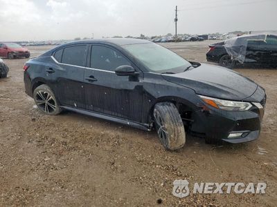 Czwarte zdjęcie samochodu z boku: 2021 NISSAN SENTRA SR VIN:3N1AB8DV5MY243854 - miniatura