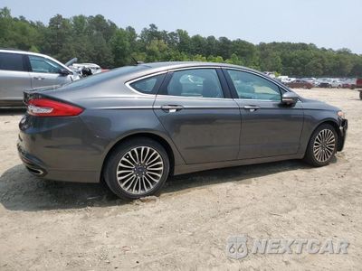 Trzecie zdjęcie samochodu z tyłu: 2018 FORD FUSION SE VIN:3FA6P0H96JR153451 - miniatura