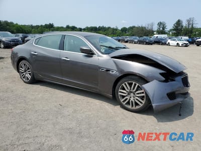 Czwarte zdjęcie samochodu z boku: 2015 MASERATI QUATTROPORTE S VIN:ZAM56RRA6F1134241 - miniatura