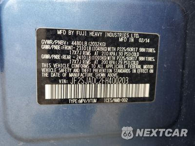Zdjęcie 12 z 14 samochodu: 2015 SUBARU FORESTER 2.5I PREMIUM VIN:JF2SJADC2FH400203 - miniatura