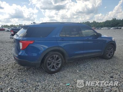 Trzecie zdjęcie samochodu z tyłu: 2021 FORD EXPLORER XLT VIN:1FMSK7DH4MGB64470 - miniatura